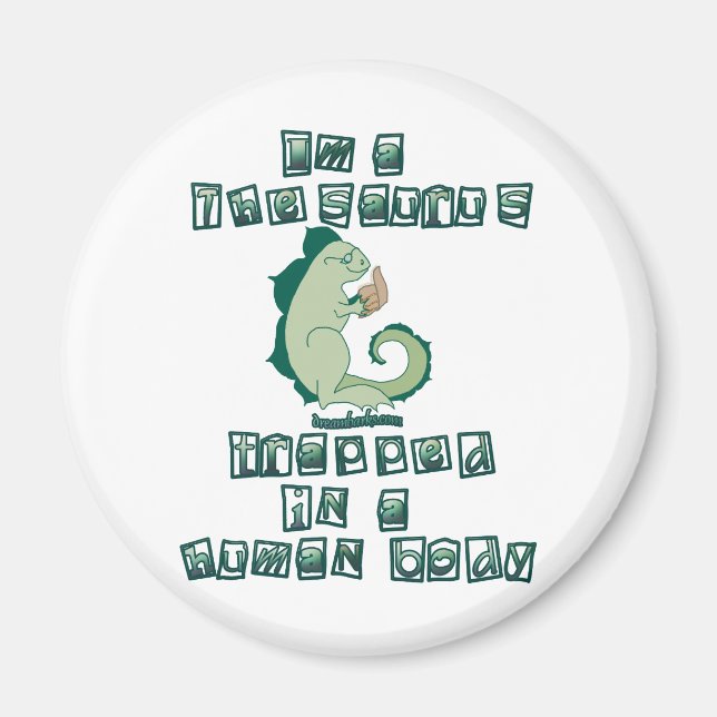 Imã Eu sou um dicionário de sinônimos (Frente)