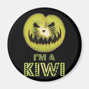 Imã Eu sou um fantasma de Kiwi no Halloween, presente-