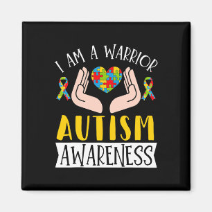 Imã Eu Sou Um Guerreiro Autismo Deficiência De Consciê