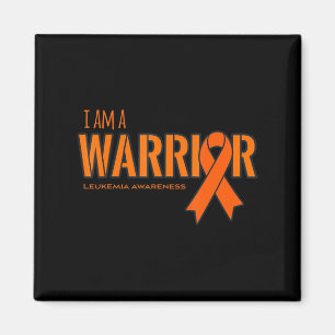 Imã Eu sou um guerreiro Leucemia Cancer Consciência