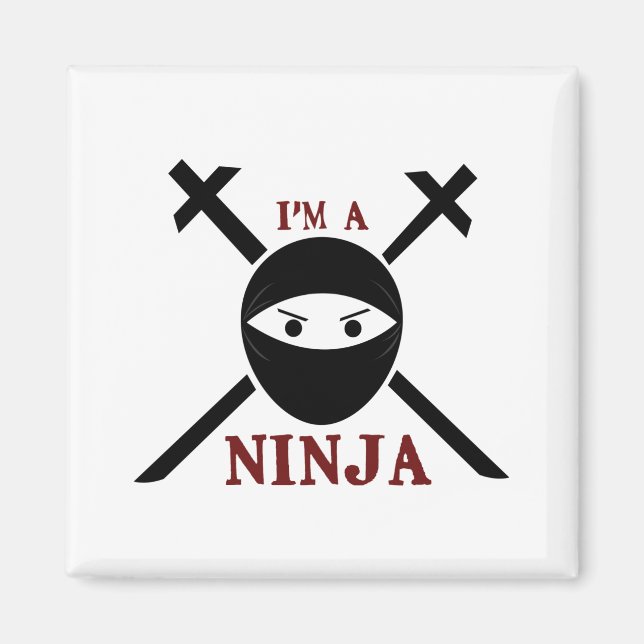 Imã Eu Sou Um Ninja (Frente)
