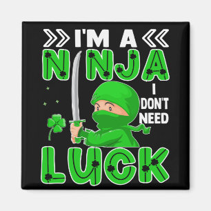 Imã Eu Sou Um Ninja Não Preciso de Sorte Dia de São Pa