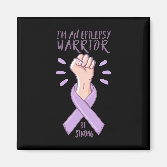 Imã Eu sou um ribo roxo do Dia da Consciência do Guerr (Frente)