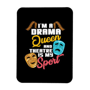 Ímã Eu Sou Uma Rainha De Drama