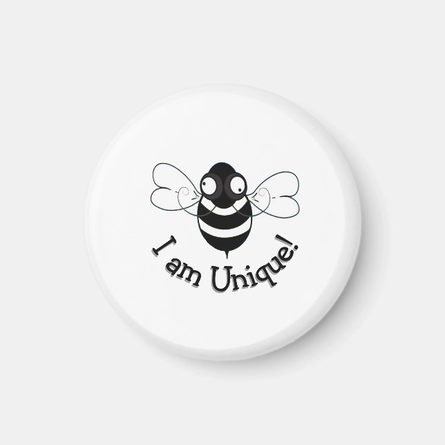 Imã Eu Sou Única! Ímã (Frente)