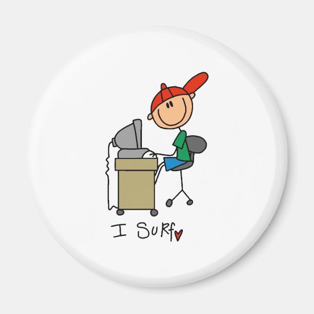 Imã Eu Surf a Web (Frente)