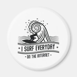 Imã Eu Surf Todos Os Dias Na Internet