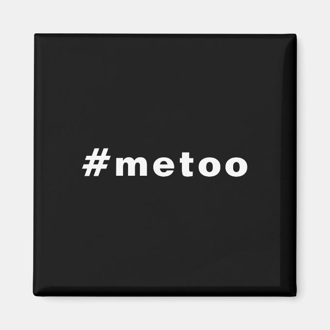 Imã eu também, #metoo, orgulho preto branco (Frente)