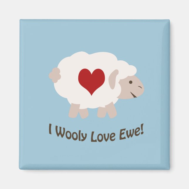 Imã Eu Te Amo! (Frente)