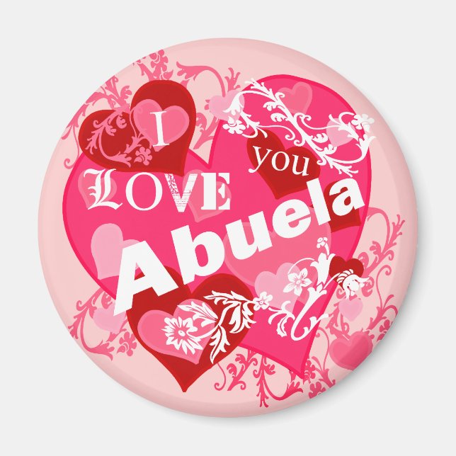 Imã Eu Te Amo Abuela (Frente)