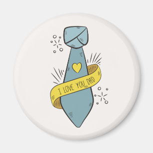 Imã Eu Te Amo Dia de os pais Pai Magnet