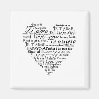 Imã Eu te amo em outras línguas 5