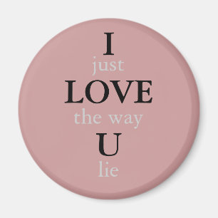 Imã Eu te amo ímã