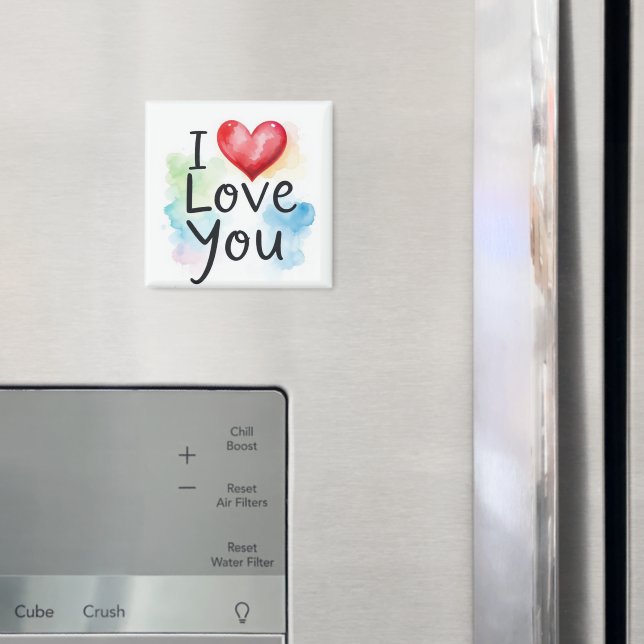 Imã Eu Te Amo Magnet (In Situ (Fridge))