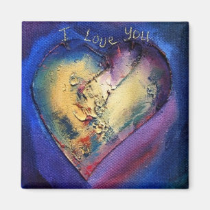 Imã Eu Te Amo Magneta Do Coração