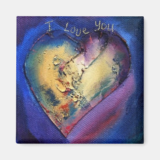 Imã Eu Te Amo Magneta Do Coração