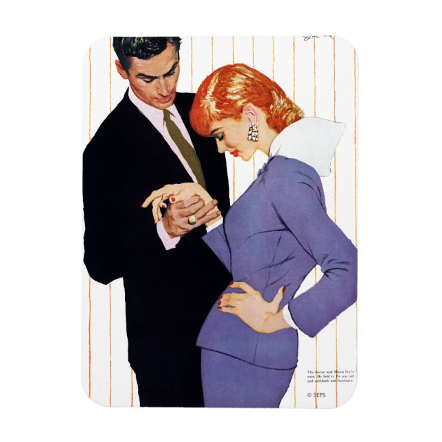 Ímã Eu Te Amo, Mama Girl (Vertical)