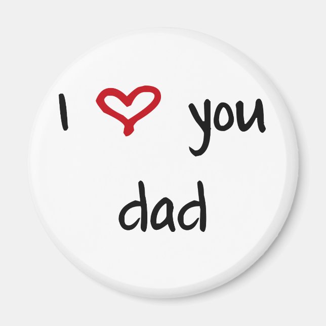 Imã Eu Te Amo, Pai (Frente)