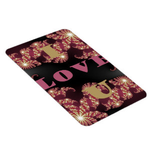 Ímã Eu te amo ter um belo dia e uma noite melhor