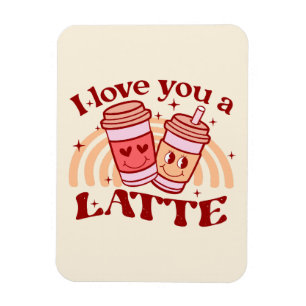 Ímã Eu Te Amo Um Latte