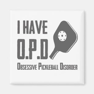 Imã Eu tenho a desordem obsessiva de OPD Pickleball