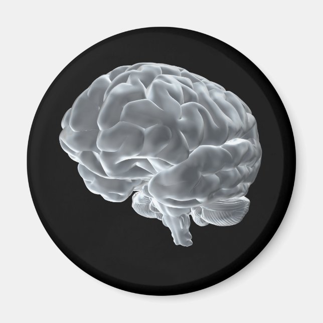 Imã Eu tenho cérebro! (Frente)