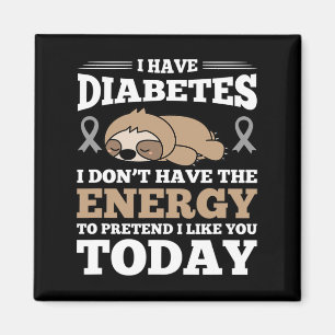 Imã Eu tenho diabetes eu não tenho energia