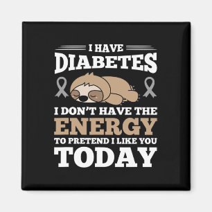 Imã Eu tenho diabetes eu não tenho energia