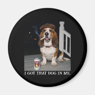 Imã Eu Tenho Esse Cachorro Em Mim, Ideia Engraçada de