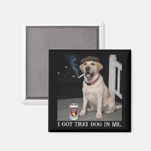 Imã Eu Tenho Esse Cachorro Em Mim, Labrador Retriever