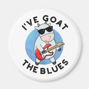 Imã Eu tenho ido ao Blues Cute Animal Pun