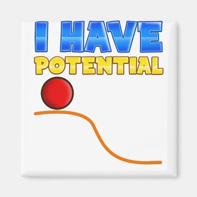 Imã Eu Tenho Potencial (Frente)