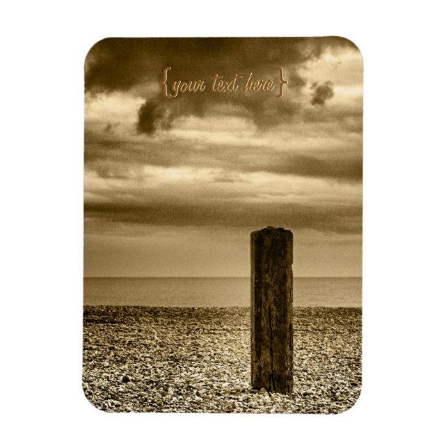 Ímã Eu tenho tempo - meditação costeira (Vertical)