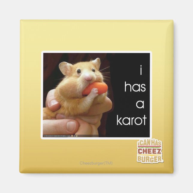 Imã Eu tenho um karot (Frente)