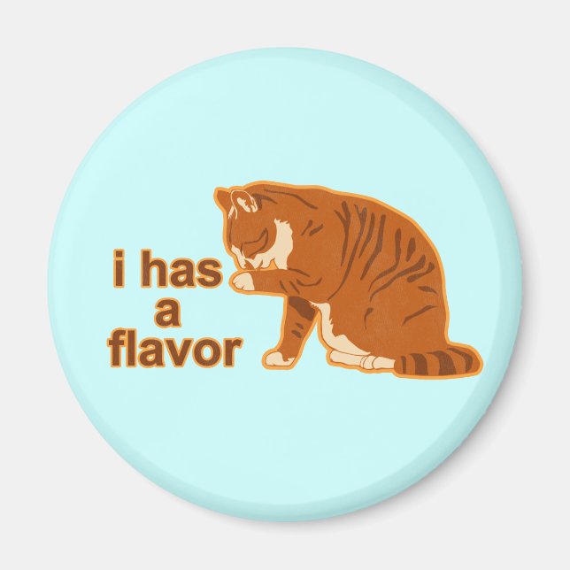 Imã Eu tenho um sabor, LOL CAT (Frente)