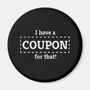 Imã Eu tenho um vale para aquele!