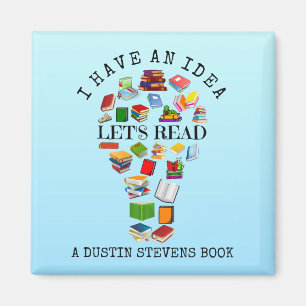 Imã Eu Tenho Uma Ideia De Vamos Lendo Um Livro Do Dust