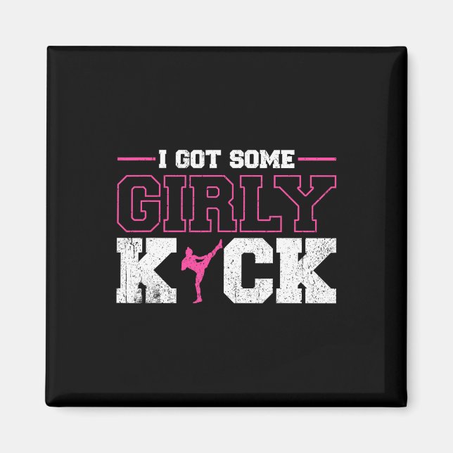 Imã Eu tenho umas aulas femininas de kickboxing  (Frente)