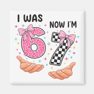 Imã Eu tinha 6 anos agora eu tenho 7 números de aniver
