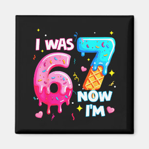 Imã Eu tinha 6 anos agora tenho 7 7º aniversário Sorve