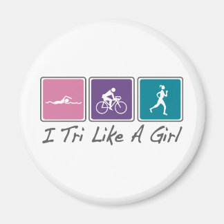 Imã Eu tri como uma garota (Triathlete)