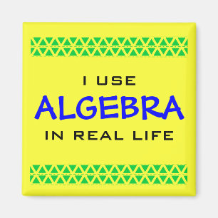 IMÃ EU USO A ÁLGEBRA NA VIDA REAL