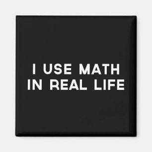 Imã Eu uso a matemática na vida real