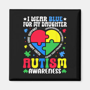 Imã Eu Uso Azul Para a Consciência do Autismo da Minha