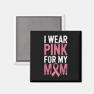Imã Eu Uso Rosa Para a Conscientização do Câncer de Ma
