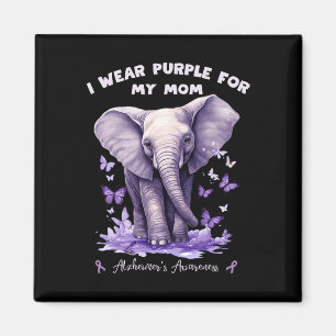 Imã Eu Uso Roxo Pelo Elefante Para Minha Mãe Heimerhei
