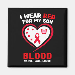 Imã Eu Uso Vermelho Para a Conscientização do Câncer d