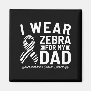 Imã Eu uso zebra para a conscientização do câncer neur