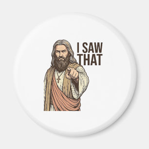 Imã Eu Vi Aquele Ponto Religioso Gravura Vintage Camis