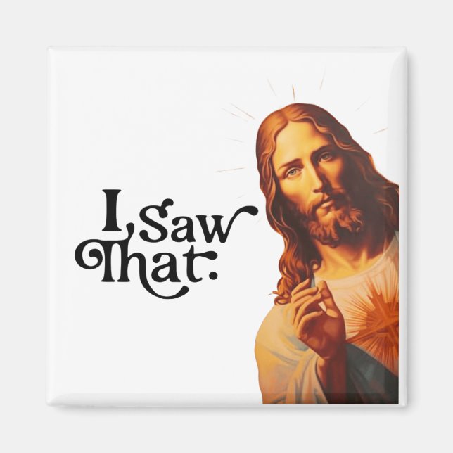 Imã Eu Vi Isso, Arte de Jesus, Eu Vi Esse Jesus (Frente)